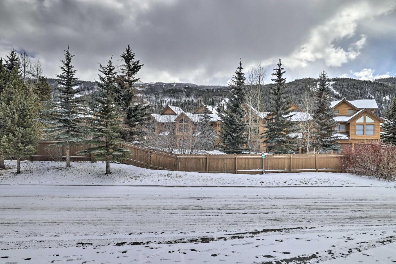 Keystone Studio With Hot Tub Walk To Ski Lifts! Exterior photo